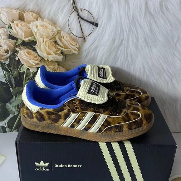 WALES BONNER X Adidas Originals Samba Pony Tonal Unisex Board Shoes❤️❤️❤️ - Picture 1 of 6